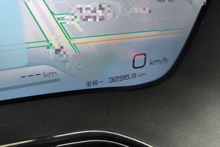Used BYD Tang New Energy 2023 DM-i Champion Edition 112KM Prestige Model Odometer Close Up