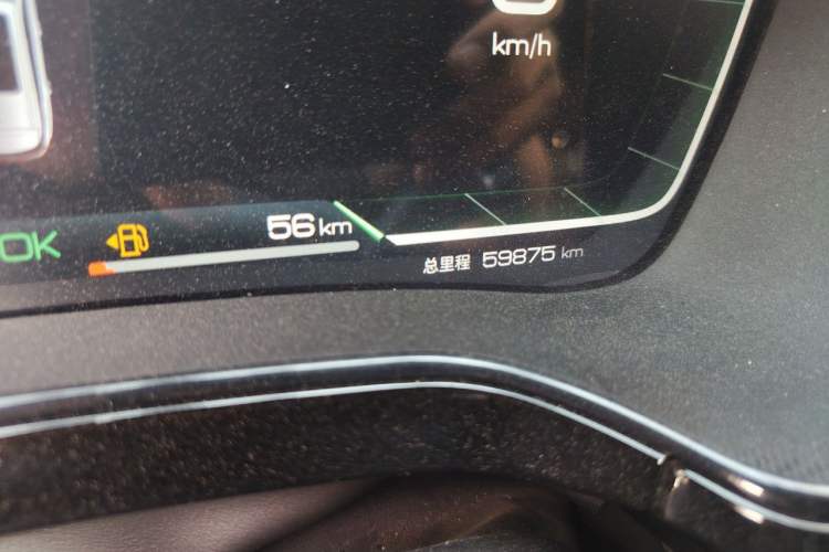 Used BYD Tang New Energy 2023 DM-i Champion Edition 112KM Prestige Model Odometer Close Up