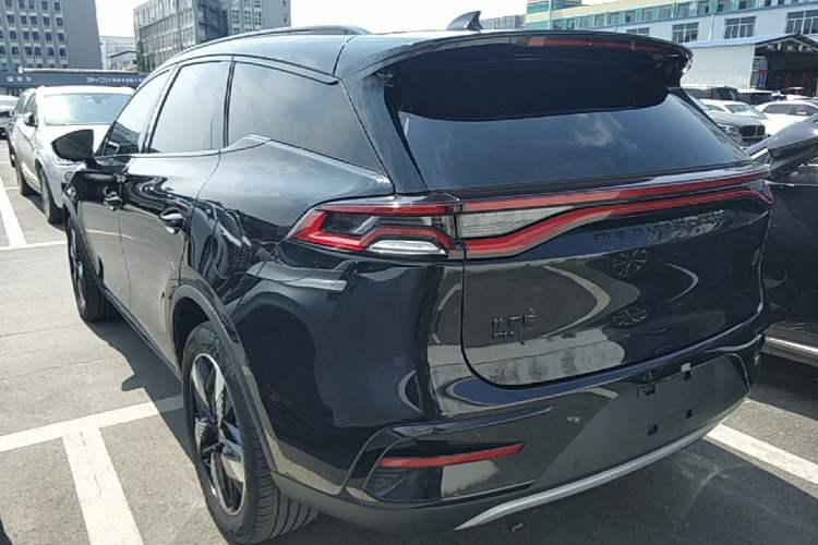 Used BYD Tang New Energy 2023 DM-i Champion Edition 112KM Prestige Model Rear Left 45 Deg