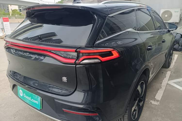 Used BYD Tang New Energy 2023 DM-i Champion Edition 112KM Prestige Model Rear Right 45 Deg