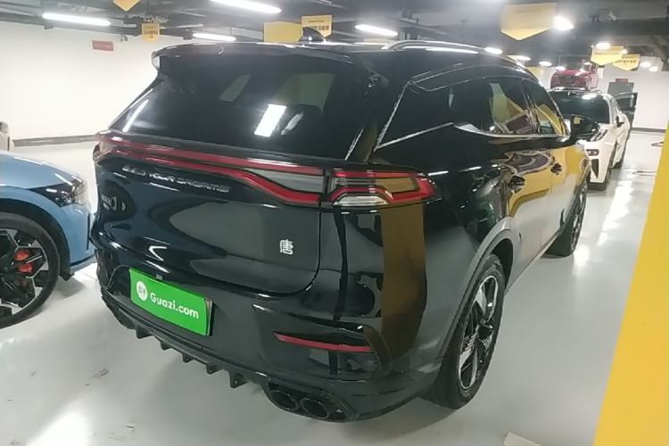 Used BYD Tang New Energy 2023 DM-i Champion Edition 112KM Prestige Model Rear Right 45 Deg