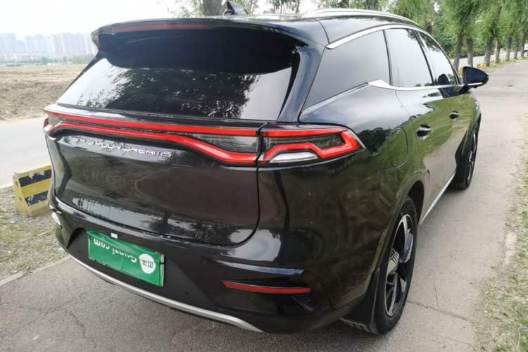 Used BYD Tang New Energy 2023 DM-i Champion Edition 112KM Prestige Model Rear Right 45 Deg