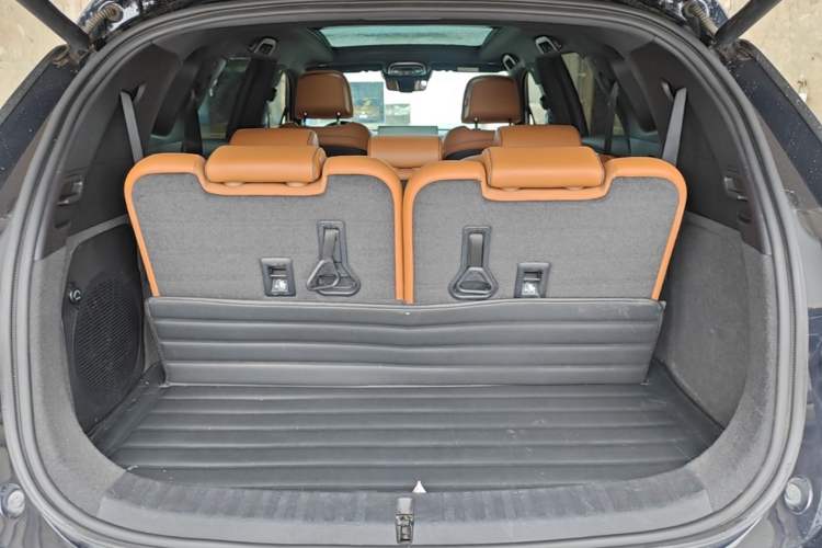 Used BYD Tang New Energy 2023 DM-i Champion Edition 112KM Prestige Model Trunk