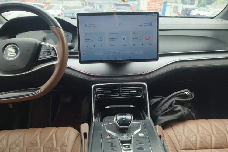 Used BYD Tang New Energy 2023 DM-i Champion Edition 112KM Prestige Model Audio And AC Panel