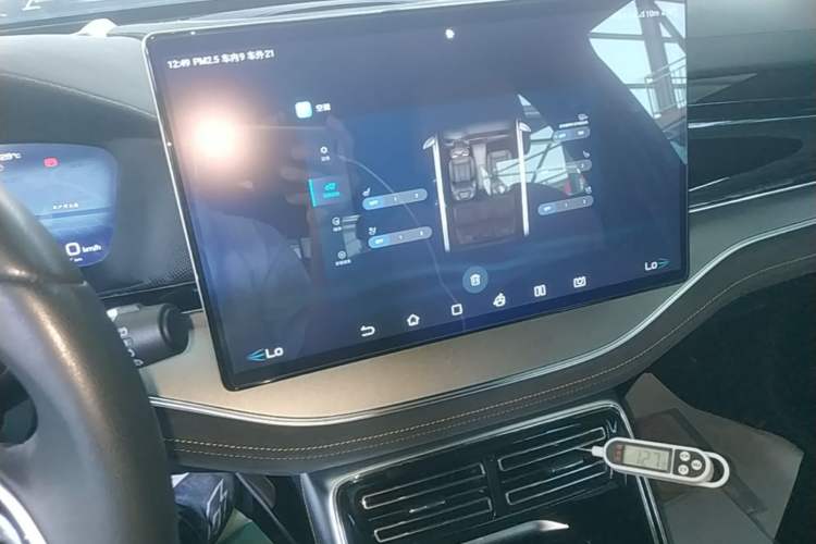 Used BYD Tang New Energy 2023 DM-i Champion Edition 112KM Prestige Model Audio And AC Panel