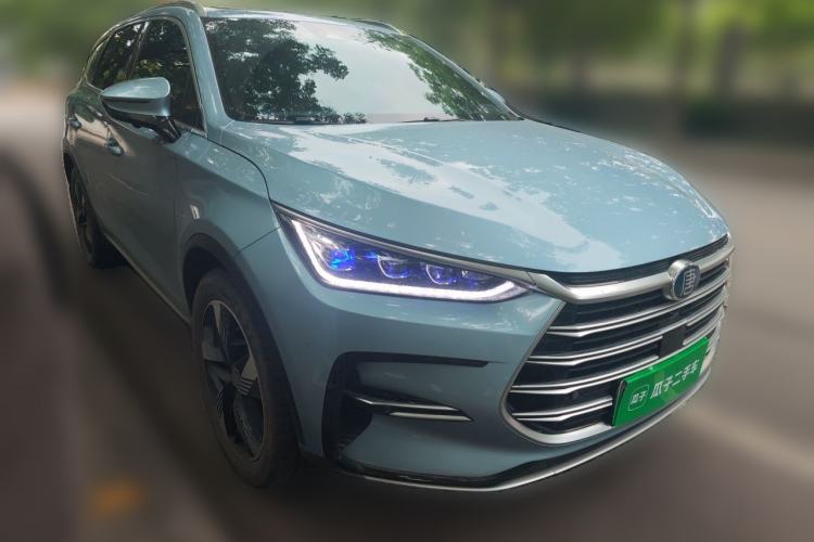 Used BYD Tang New Energy 2023 DM-i Champion Edition 112KM Prestige Model Front Right 45 Deg