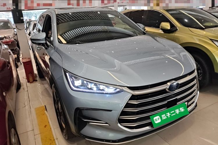 Used BYD Tang New Energy 2023 DM-i Champion Edition 112KM Prestige Model Front Right 45 Deg