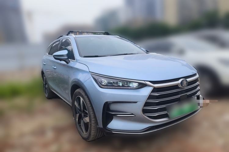 Used BYD Tang New Energy 2023 DM-i Champion Edition 112KM Prestige Model Front Right 45 Deg