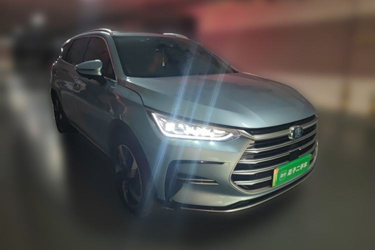 Used BYD Tang New Energy 2023 DM-i Champion Edition 112KM Prestige Model Front Right 45 Deg