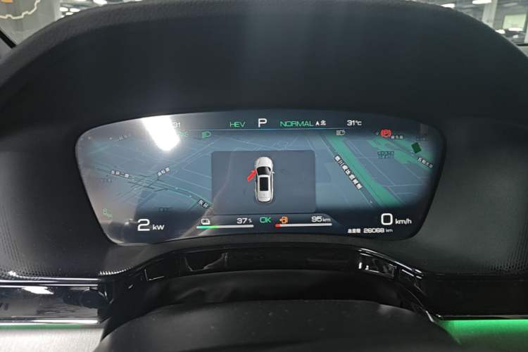 Used BYD Tang New Energy 2023 DM-i Champion Edition 112KM Prestige Model Instrument Cluster
