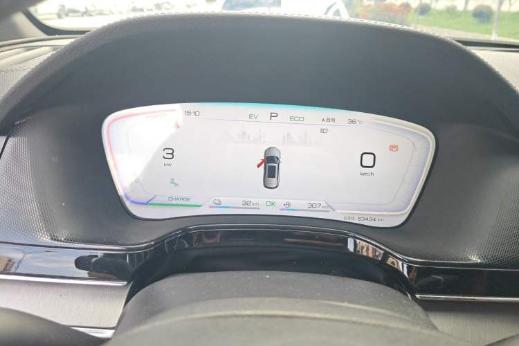 Used BYD Tang New Energy 2023 DM-i Champion Edition 112KM Prestige Model Instrument Cluster