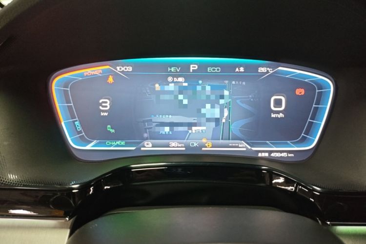 Used BYD Tang New Energy 2023 DM-i Champion Edition 112KM Prestige Model Instrument Cluster