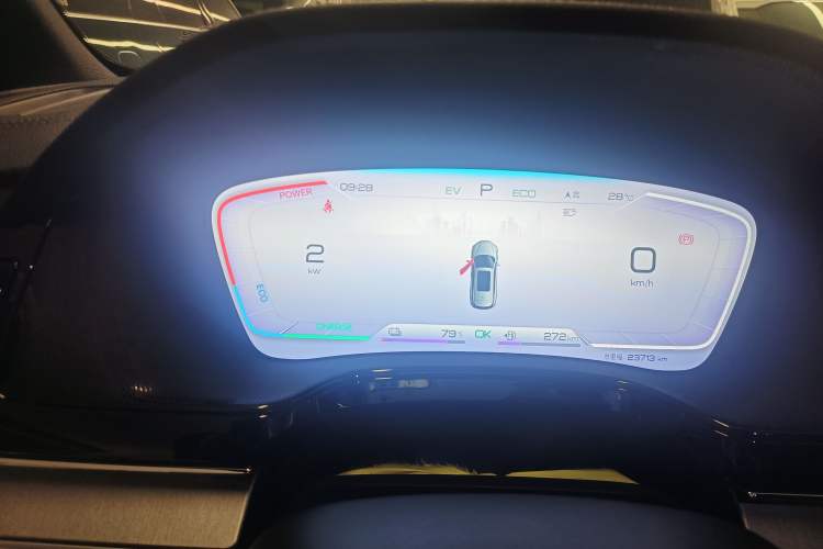 Used BYD Tang New Energy 2023 DM-i Champion Edition 112KM Prestige Model Instrument Cluster