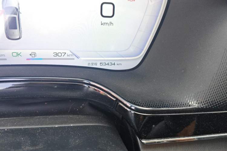 Used BYD Tang New Energy 2023 DM-i Champion Edition 112KM Prestige Model Odometer Close Up