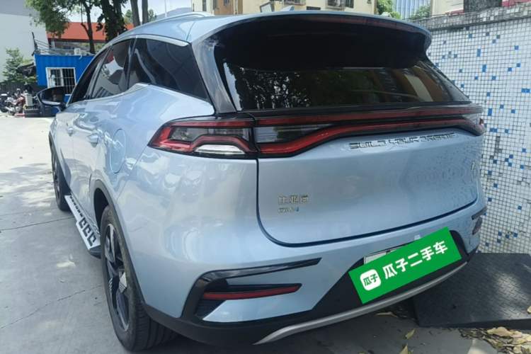 Used BYD Tang New Energy 2023 DM-i Champion Edition 112KM Prestige Model Rear Left 45 Deg