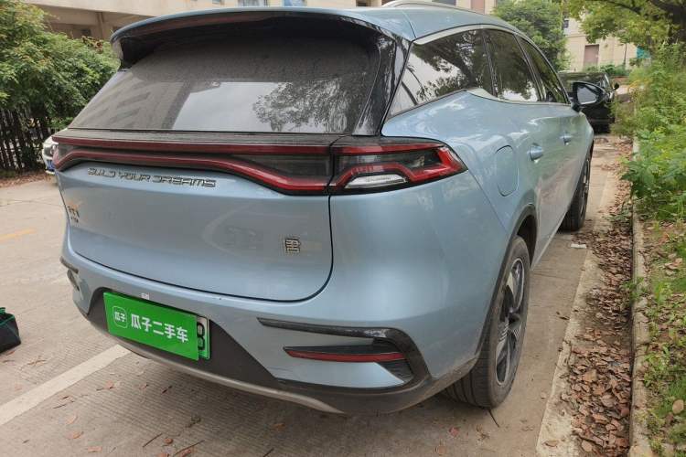 Used BYD Tang New Energy 2023 DM-i Champion Edition 112KM Prestige Model Rear Right 45 Deg