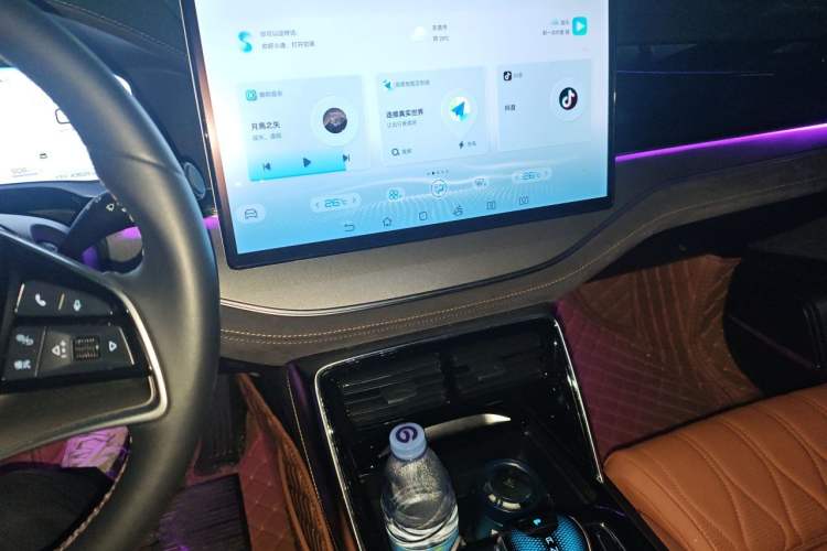 Used BYD Tang New Energy 2023 DM-i Champion Edition 112KM Prestige Model Audio And AC Panel