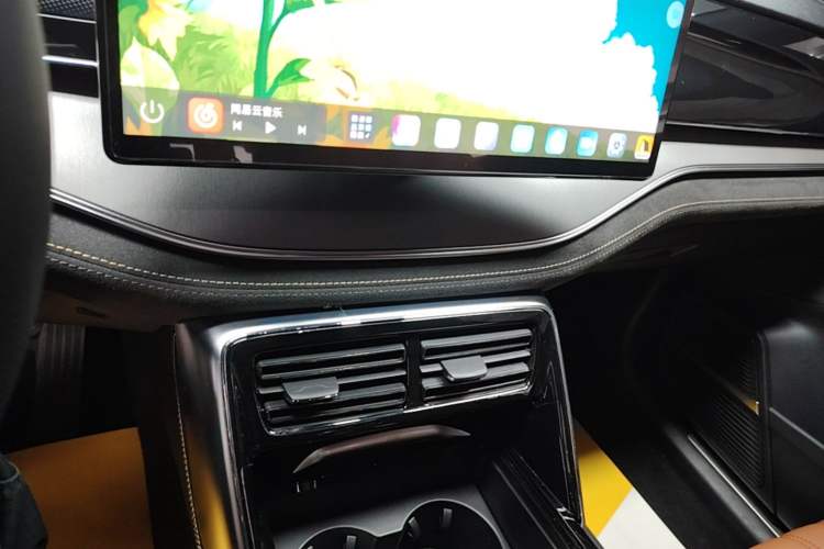 Used BYD Tang New Energy 2023 DM-i Champion Edition 112KM Prestige Model Audio And AC Panel