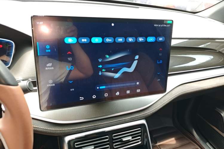 Used BYD Tang New Energy 2023 DM-i Champion Edition 112KM Prestige Model Audio And AC Panel
