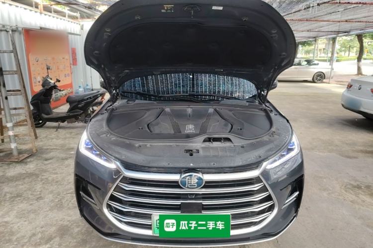 Used BYD Tang New Energy 2023 DM-i Champion Edition 112KM Prestige Model Engine Bay