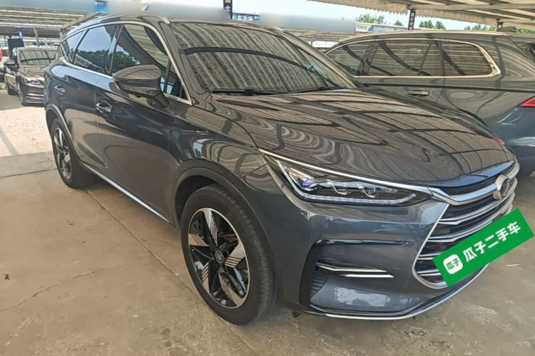 Used BYD Tang New Energy 2023 DM-i Champion Edition 112KM Prestige Model Front Right 45 Deg