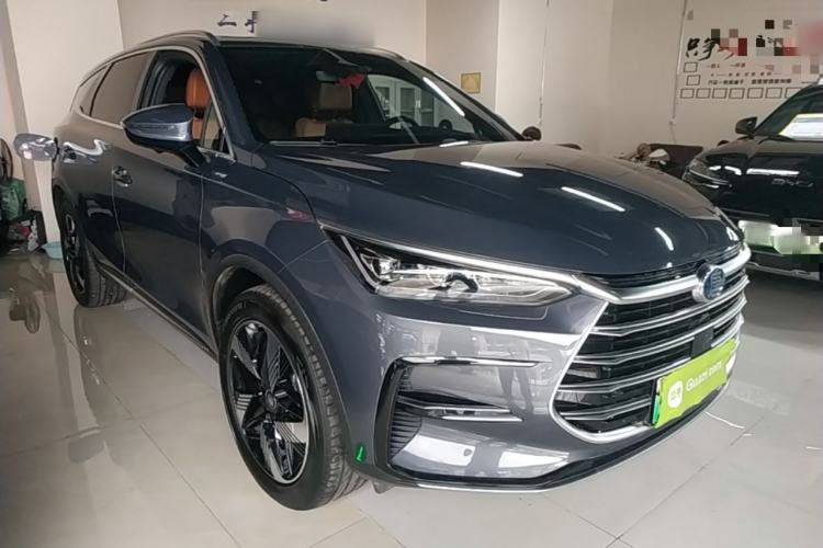 Used BYD Tang New Energy 2023 DM-i Champion Edition 112KM Prestige Model Front Right 45 Deg