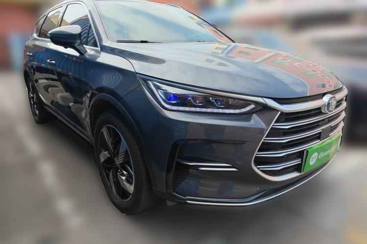 Used BYD Tang New Energy 2023 DM-i Champion Edition 112KM Prestige Model Front Right 45 Deg