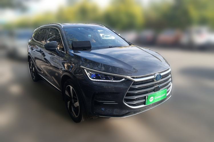 Used BYD Tang New Energy 2023 DM-i Champion Edition 112KM Prestige Model Front Right 45 Deg