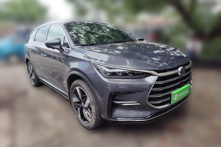 Used BYD Tang New Energy 2023 DM-i Champion Edition 112KM Prestige Model Front Right 45 Deg