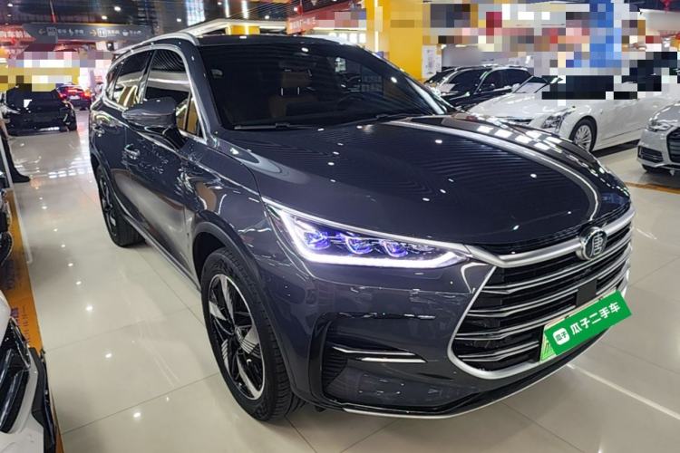 Used BYD Tang New Energy 2023 DM-i Champion Edition 112KM Prestige Model Front Right 45 Deg