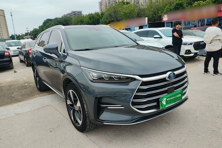 Used BYD Tang New Energy 2023 DM-i Champion Edition 112KM Prestige Model Front Right 45 Deg