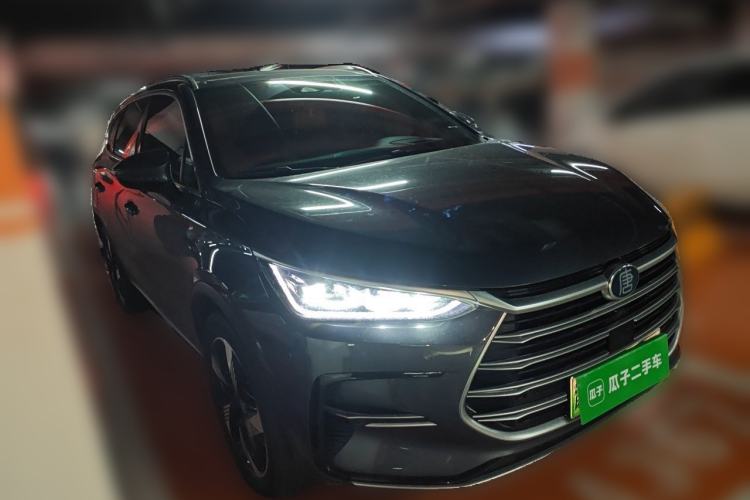 Used BYD Tang New Energy 2023 DM-i Champion Edition 112KM Prestige Model Front Right 45 Deg
