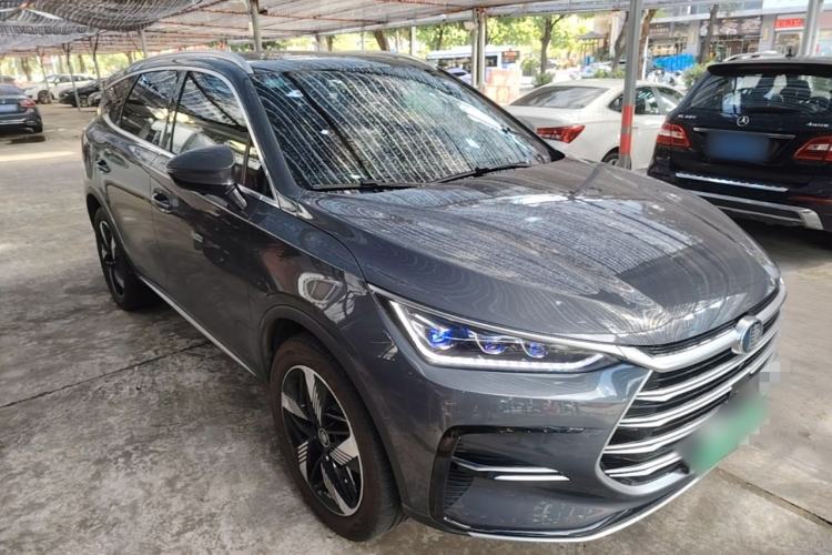 Used BYD Tang New Energy 2023 DM-i Champion Edition 112KM Prestige Model Front Right 45 Deg
