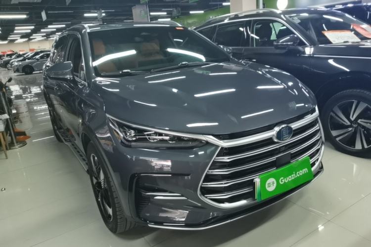 Used BYD Tang New Energy 2023 DM-i Champion Edition 112KM Prestige Model Front Right 45 Deg