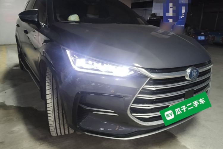 Used BYD Tang New Energy 2023 DM-i Champion Edition 112KM Prestige Model Front Right 45 Deg