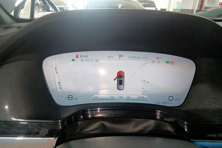 Used BYD Tang New Energy 2023 DM-i Champion Edition 112KM Prestige Model Instrument Cluster