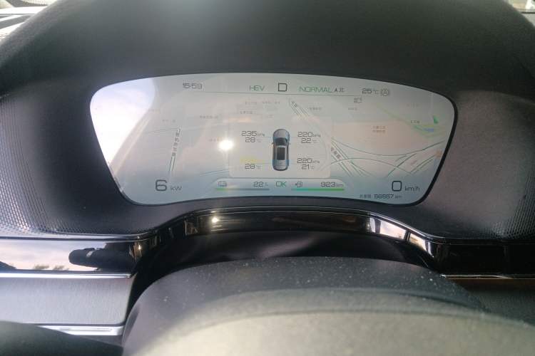 Used BYD Tang New Energy 2023 DM-i Champion Edition 112KM Prestige Model Instrument Cluster