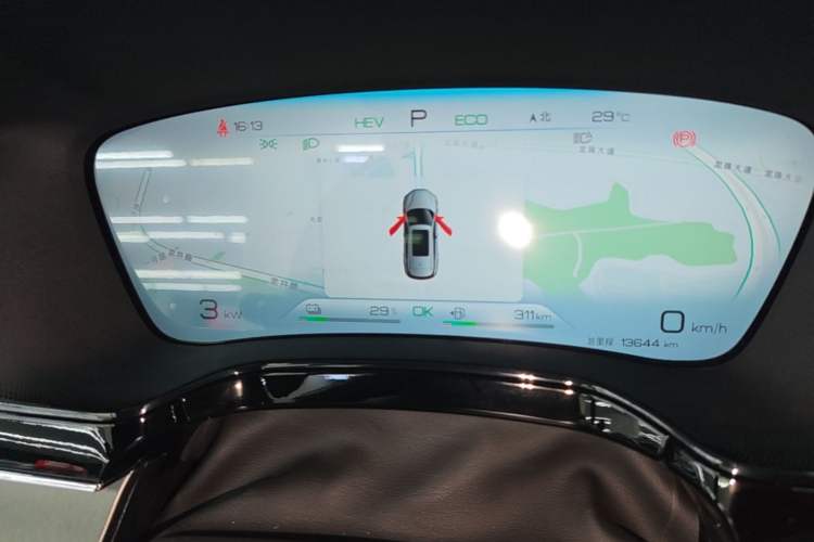 Used BYD Tang New Energy 2023 DM-i Champion Edition 112KM Prestige Model Instrument Cluster