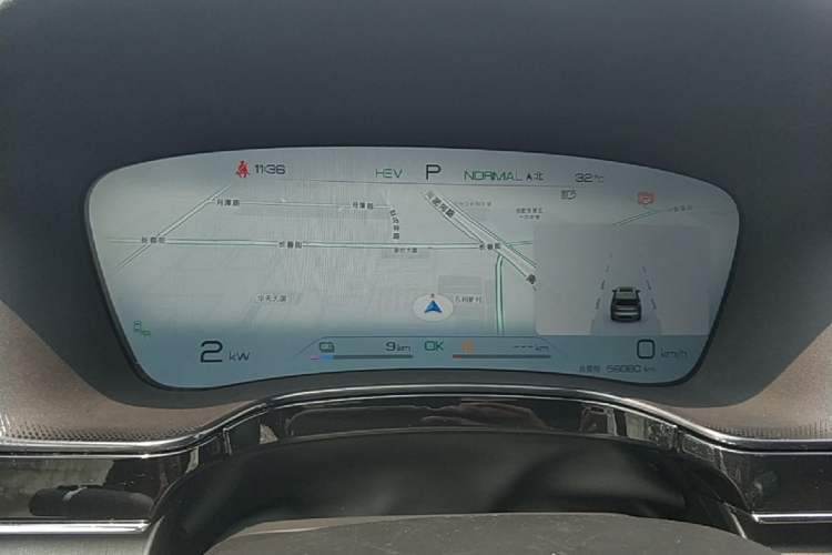 Used BYD Tang New Energy 2023 DM-i Champion Edition 112KM Prestige Model Instrument Cluster