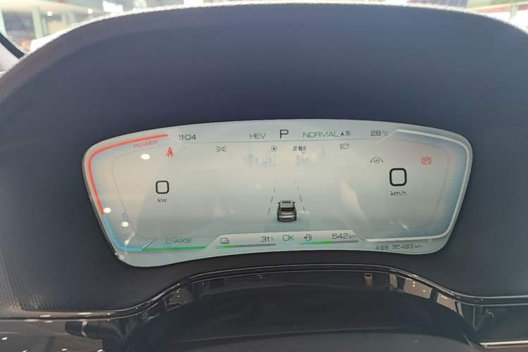 Used BYD Tang New Energy 2023 DM-i Champion Edition 112KM Prestige Model Instrument Cluster