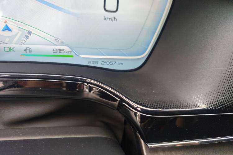 Used BYD Tang New Energy 2023 DM-i Champion Edition 112KM Prestige Model Odometer Close Up