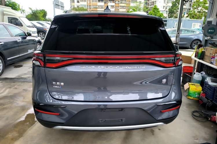 Used BYD Tang New Energy 2023 DM-i Champion Edition 112KM Prestige Model Rear