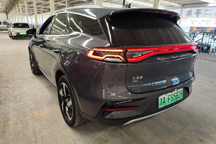Used BYD Tang New Energy 2023 DM-i Champion Edition 112KM Prestige Model Rear Left 45 Deg