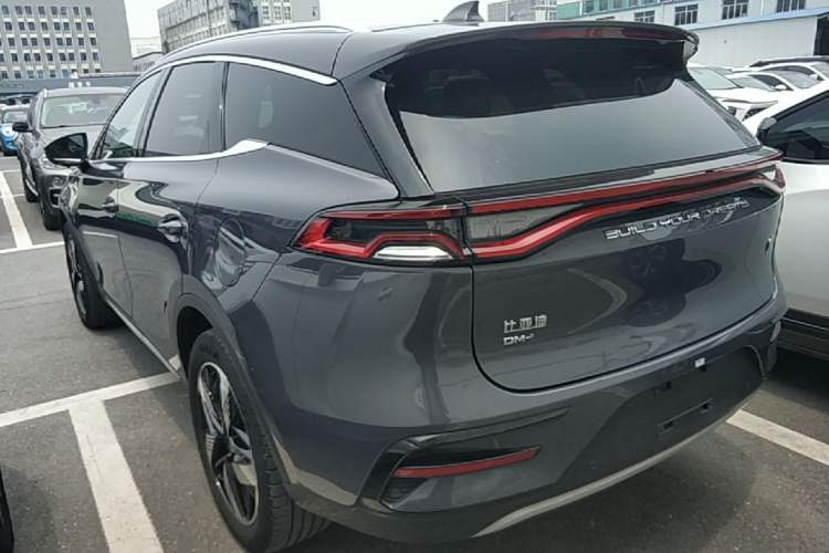 Used BYD Tang New Energy 2023 DM-i Champion Edition 112KM Prestige Model Rear Left 45 Deg