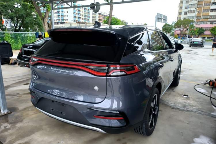 Used BYD Tang New Energy 2023 DM-i Champion Edition 112KM Prestige Model Rear Right 45 Deg