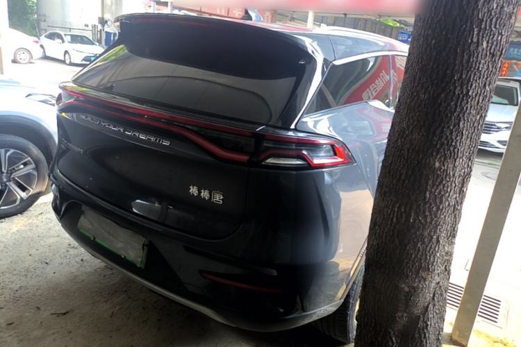 Used BYD Tang New Energy 2023 DM-i Champion Edition 112KM Prestige Model Rear Right 45 Deg