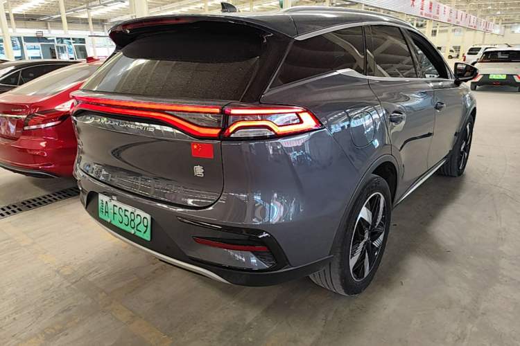 Used BYD Tang New Energy 2023 DM-i Champion Edition 112KM Prestige Model Rear Right 45 Deg