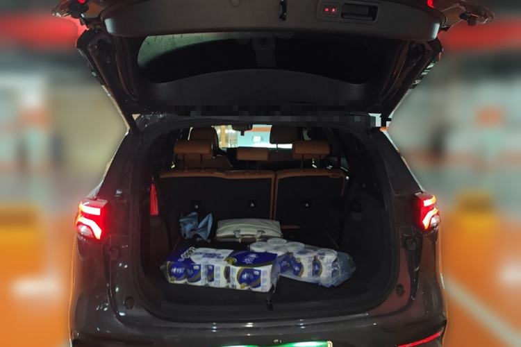 Used BYD Tang New Energy 2023 DM-i Champion Edition 112KM Prestige Model Trunk
