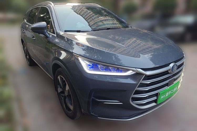 Used BYD Tang New Energy 2023 DM-i Champion Edition 112KM Prestige Model Front Right 45 Deg