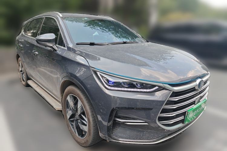 Used BYD Tang New Energy 2023 DM-i Champion Edition 112KM Prestige Model Front Right 45 Deg